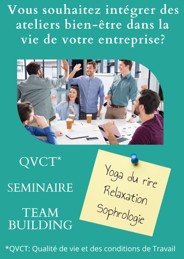 Sophro et activites bien etre en entreprise